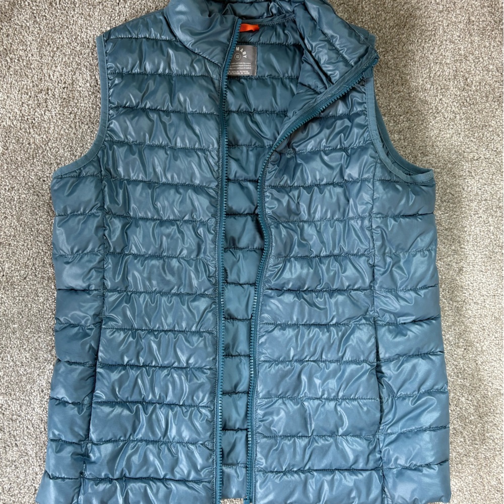 Primary blue Puffer vest